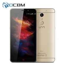 In Stock UMI Max MTK Helio P10 4G LTE Cell Phone Octa Core 3GB RAM 16GB