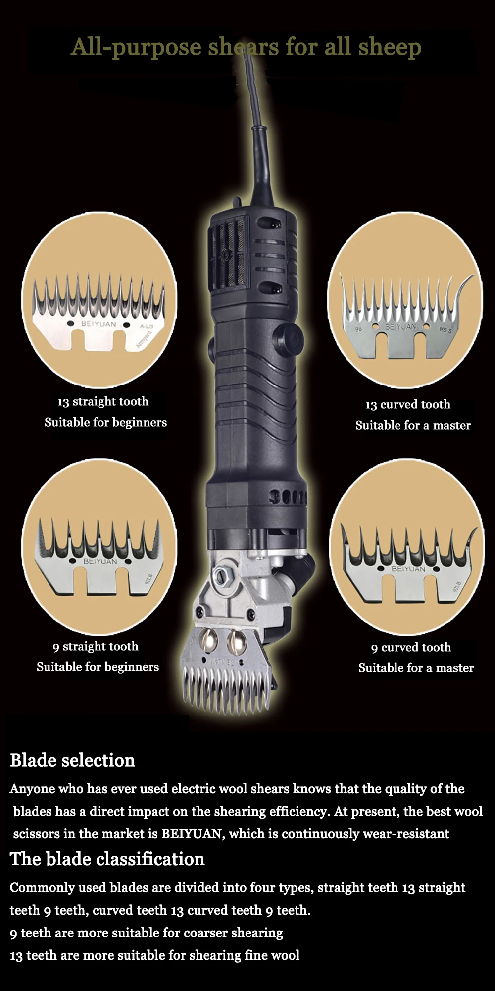 electric portable hair wool