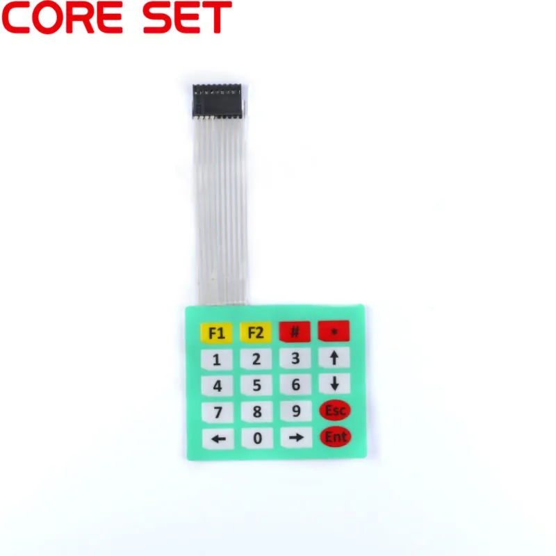 1 2 3 4 12 16 20 Key Button Membrane Switch 1x4 3x4 4x4 4x5 Keys Matrix Array Keyboard Keypad Control Panel DIY Kit For Arduino 1 2 3 4 12 16 20 Key Button Membrane Switch 1x4 3x4 4x4 4x5 Keys Matrix Array Keyboard Keypad Control Panel DIY Kit For Arduino