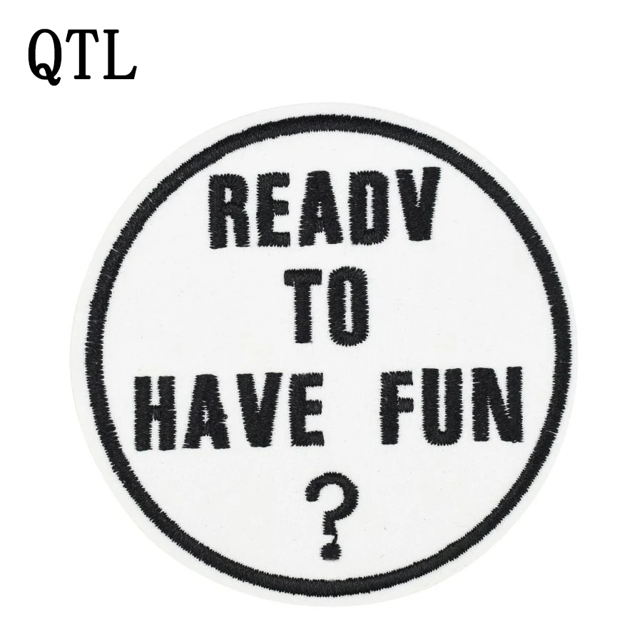 Funny Patch Badge Style for Clothing Iron Embroidered DIY Patch Applique Iron on Patch Sewing