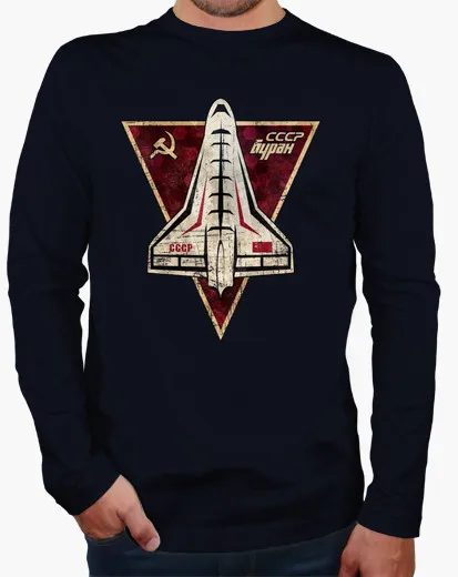 На осень-зиму новый хлопок тройник Homme 3D футболка четверти CCCP bypah Espace triangulaire