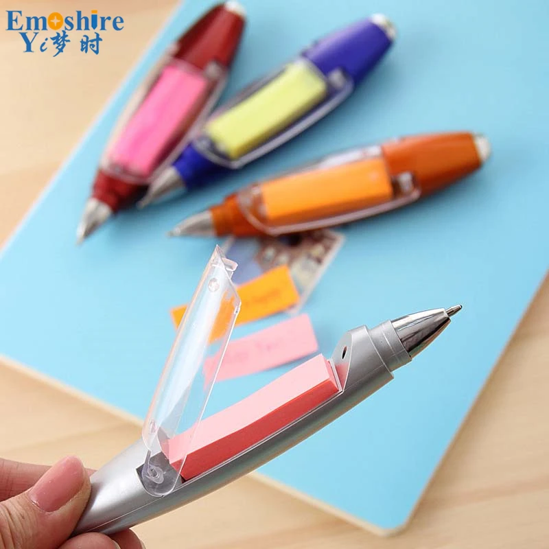 Emoshire Advertising pen custom LOGO custom ballpoint pen wholesale multi - functional lanyard notes paper pen can print two - dimensional code (2)