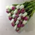 31PCS/LOT PU Mini Tulip Flower Real Touch Wedding Flower Bouquet Artificial Silk Flowers For Home Party Decoration 7