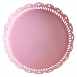 Новый Sweetgo розовая Корона круглый лоток толчок торт стенд полая звезда тарелка украшения торта инструменты Конфеты Бар Держатели для