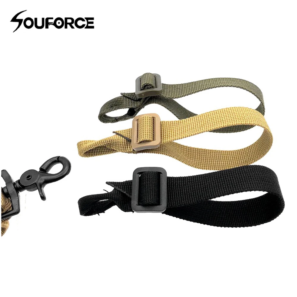 

Multi-functional Tactical Nylon Cable Tie fit Single Point Backpack P90 M4 Connection Buckle for Archery Hunting Accessories