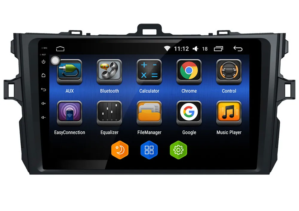 Flash Deal 8" IPS 4G DSP Carplay Android 8 Octa Core 4GB RAM 64GB ROM RDS BT Car DVD Multimedia Player Stereo For Toyota Corolla 2006-2011 1