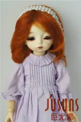 JD044 1/6 довольно мохер кукла парики 1/6 Mid длинные вьющиеся кукла парик Magic мохер волосы для куклы аксессуары