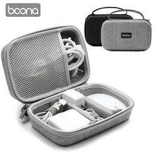 Boona EVA жесткий ноутбук аксессуары корпус блока питания электронная сумка для гаджетов для Apple дорожная сумка аксессуары для iPhone