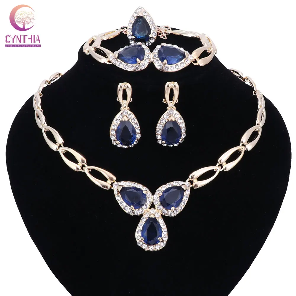 Buy Noble Blue Cubic Zirconia Water Drop
