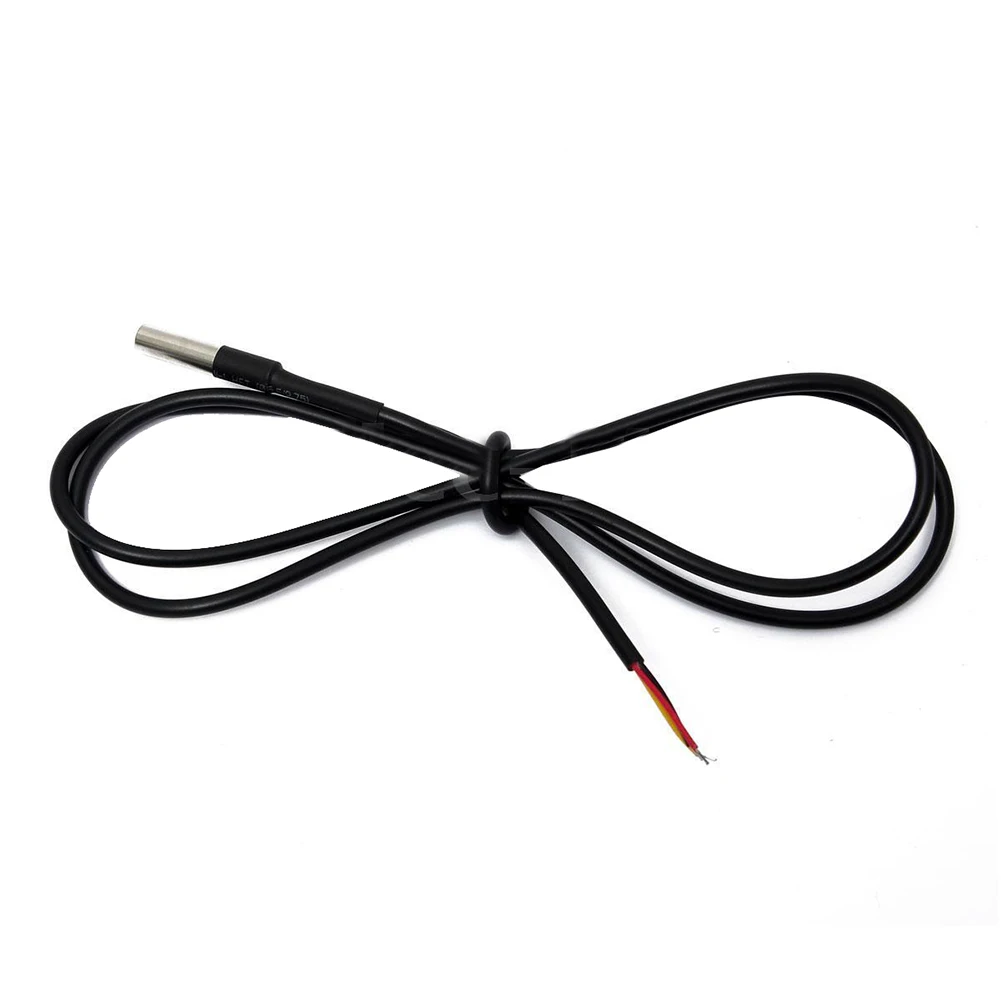 

1-15M Water Temperature Temp Sensor Thermal Probe Thermometer DS18B20 3 wiresLength:1M
