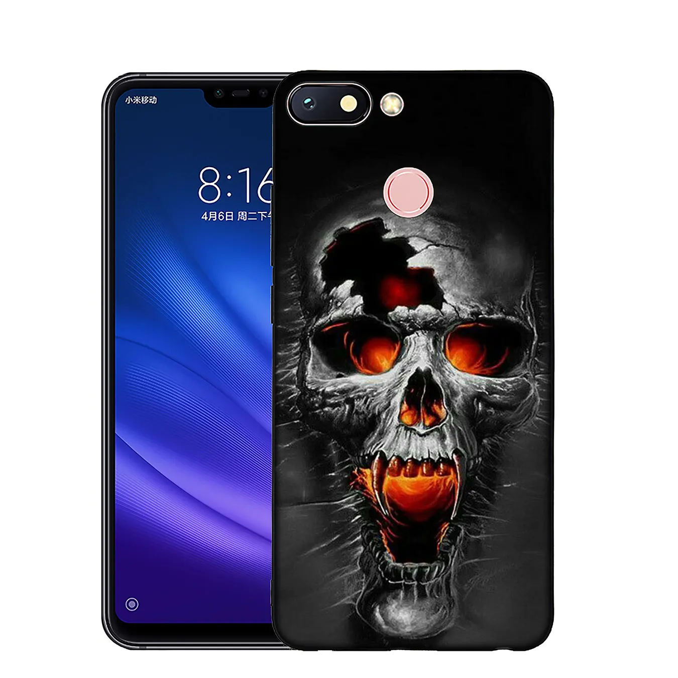 Мягкий силиконовый чехол Grim Reaper Skull Skeleton для Xiaomi Mi 10 9 8 A3 A2 9T Pro Lite SE A1 CC9 CC9E 5X