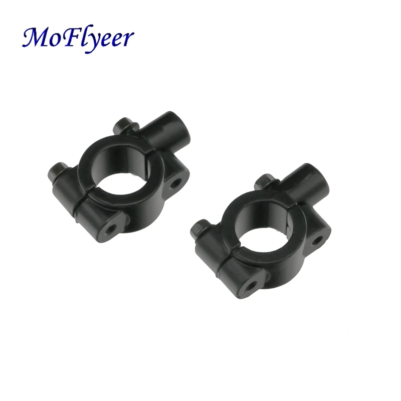 

MoFlyeer Motorcycle 7/8" 22mm HandleBar Mirror Mount Holder Mirror Adapter 8mm/10mm Thread