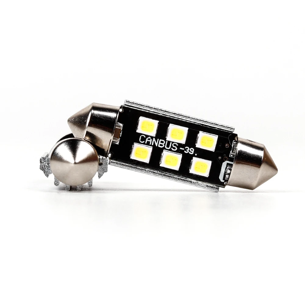 2 шт. автомобисветильник светодиодные лампы C5W 2835 SMD 31 41 мм|car light|led festoon canbus41mm led canbus
