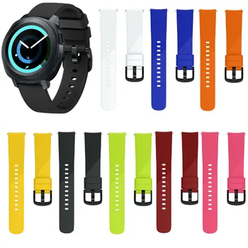 

MASiKEN Silicone Rubber Wrist Band Strap For Samsung Gear Sport Smart Watch Bracelet Replacement Accessories