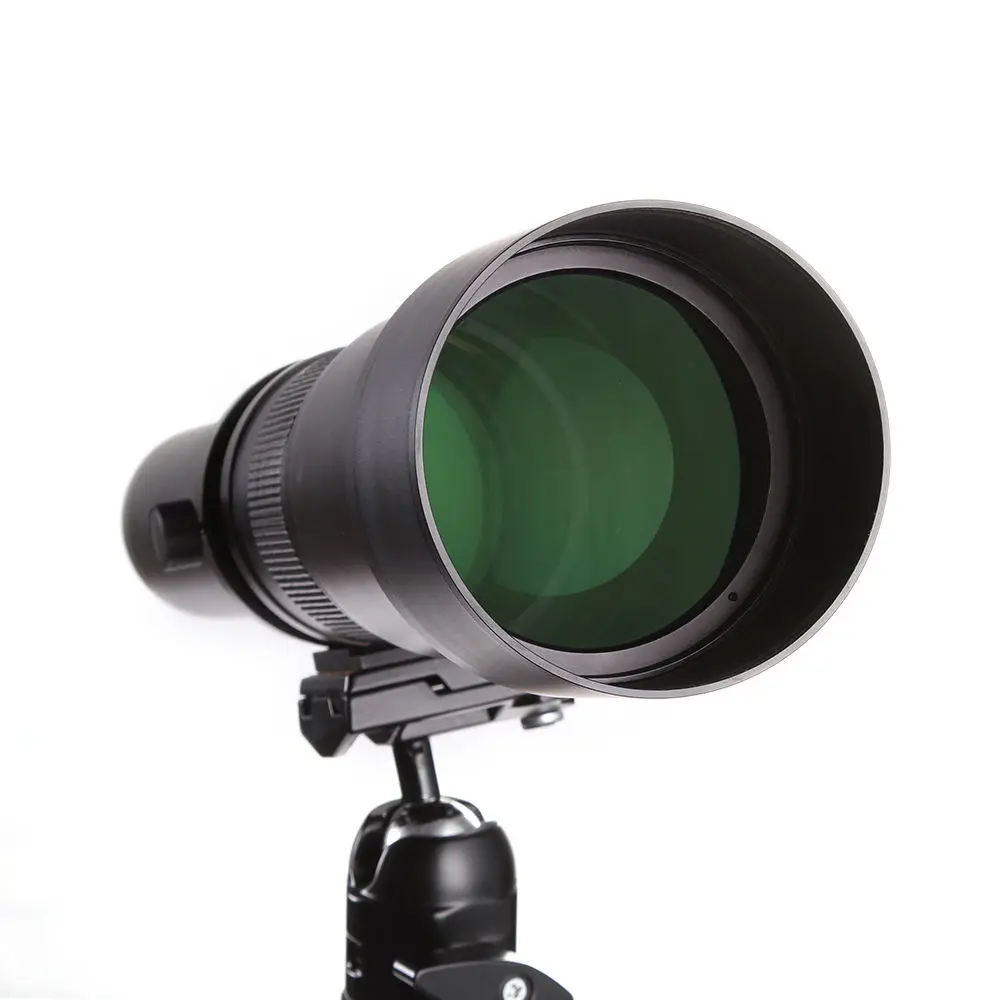 1300 мм-650 мм f8.0-16 ручная фокусировка телеобъектив зум-объектив T адаптер для Canon Nikon sony Pentax Olympus камеры