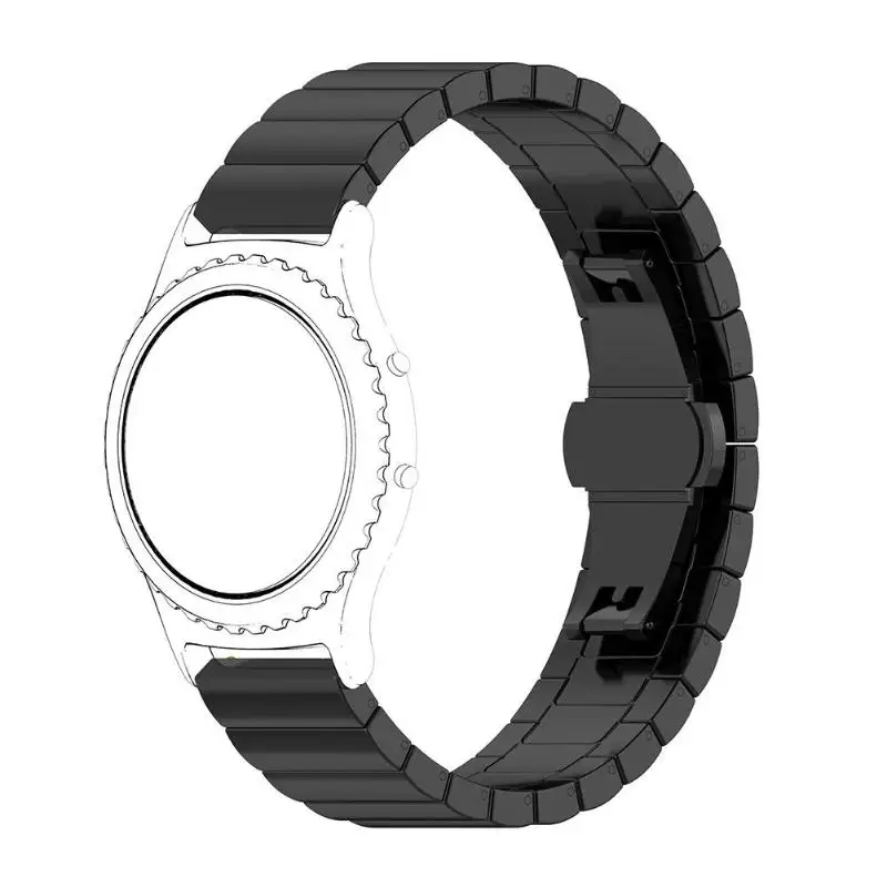 Стальной сменный браслет наручных часов для samsung S2 Classic AMAZFIT Zen Watch 2