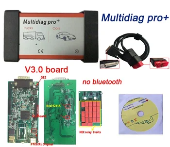 

5pcs/lot Newest TCS CDP Pro 2016.R0/2015.R3 Version Free Keygen V3.0 Real 9241A Chip Multidiag Pro+ no Bluetooth Diagnostic Tool