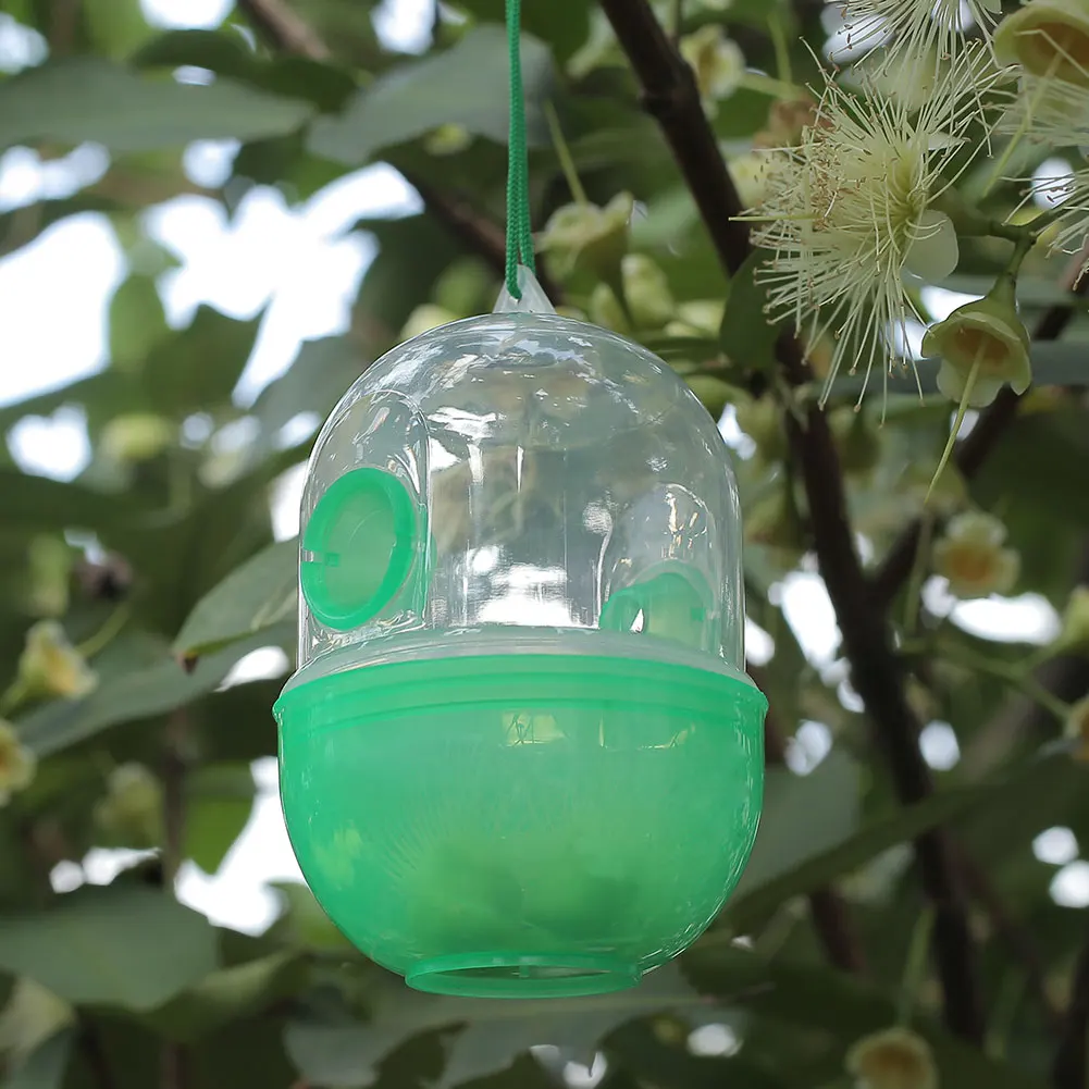 

SPREEY 1 Pcs Bee Trapper Insects Flies Bugs Hornet Trap Catcher Hanging On Tree Beekeeper Beekeeping Tools