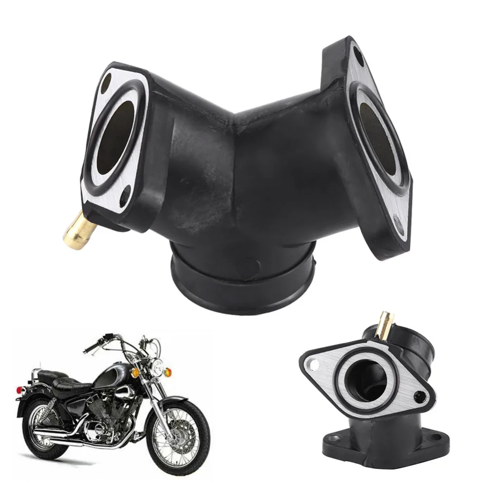 Motorcycle Carb Intake Adapter Carburetor Interface Adapters For Yamaha XV250 XV125 XVS125