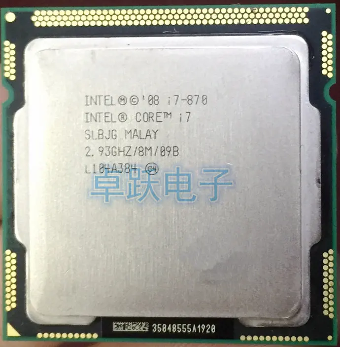 Процессор lntel i7 870 Quad Core | Компьютеры и офис