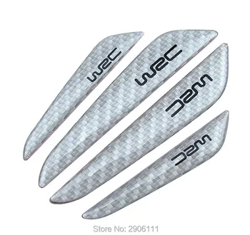 

4PCS Car Sticker Door Protection Guards Stickers for ALFA ROMEO 147 159 156 mito giulietta 166 Car Carbon Fiber car-styling