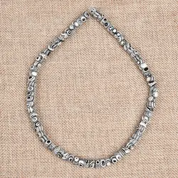 Палочки Размеры 8*5 мм круглый Зебра ожерелье из полосатого камня свободные шарики создан для ручной работы Цепочки и ожерелья браслет 15