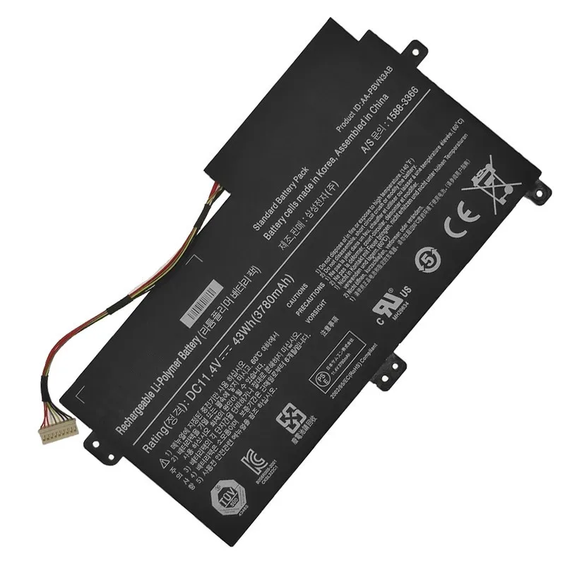 11,4 V аккумуляторная батареядля ноутбука samsung AA-PBVN3AB Np470 NP51OR5E NP510R5E Ba43-00358a NP370R4E Np510 NP370R5E 1588-3366 np450r5e