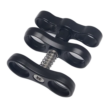 

Mcoplus Camera Accessory Diving Lights Ball Butterfly Clip Arm Clamp Mount Aluminum For Canon Gopro 3/4/5 Xiaoyi Gitup Camera