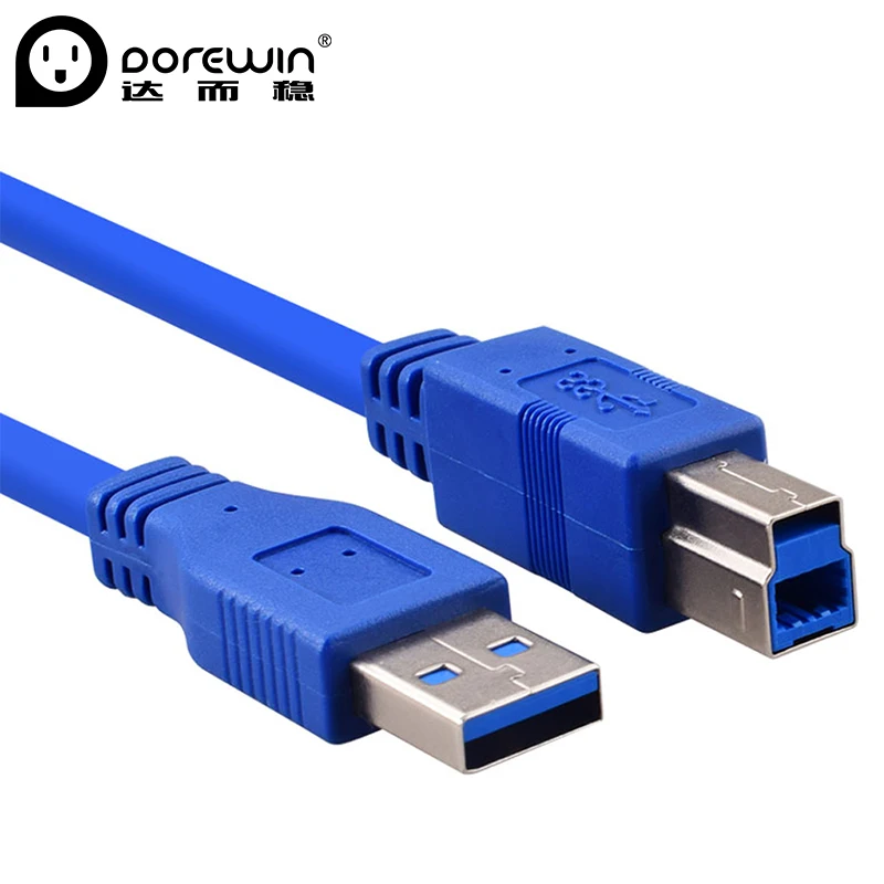 Dorewin USB 3.0 Scanner Printer Cable Sync Data Charger Cable High