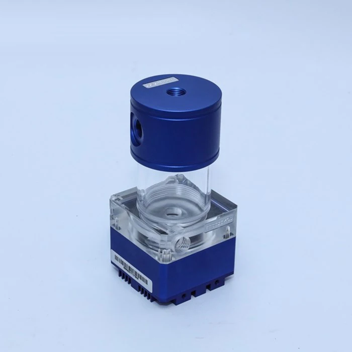Blue Super Quiet 800l/h Flow Small Water Cooling Pump 12v With 4m Lift