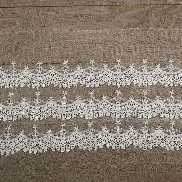 3 Layer Mesh Lace Trim Small Sapling Gauze Embroidery Lace Fabric Diy