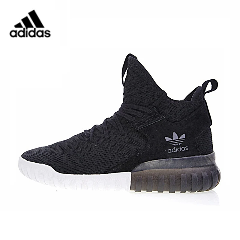 

Adidas Clover Tubular Pkt Men's Running Shoes , Black, Woven Wear Resistant Non-slip Shock Absorbing S80128 EUR Size M