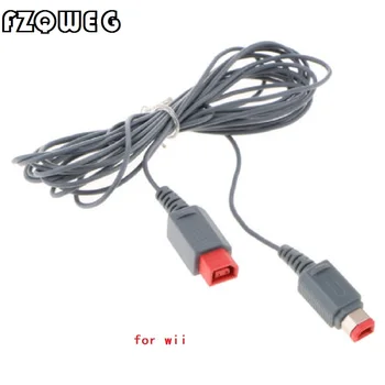 

FZQWEG 5 pcs 3M Sensor Bar Extension Cable Cord For Nintendo Wii Consoles