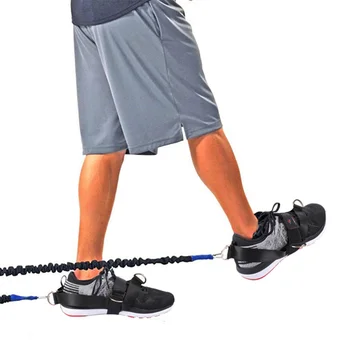 

2 Pcs All Legs 4-Ring Fitness Glute Kickback Exercise Ankle Strap Great for Booty Butt Workout For Shoes