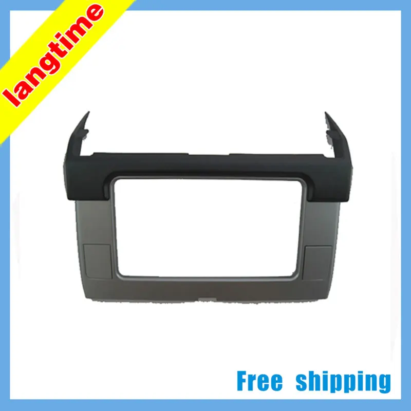 

Free shipping--Car refitting DVD frame,DVD panel,Dash Kit,Fascia for 2014 Toyota Prado, 2DIN