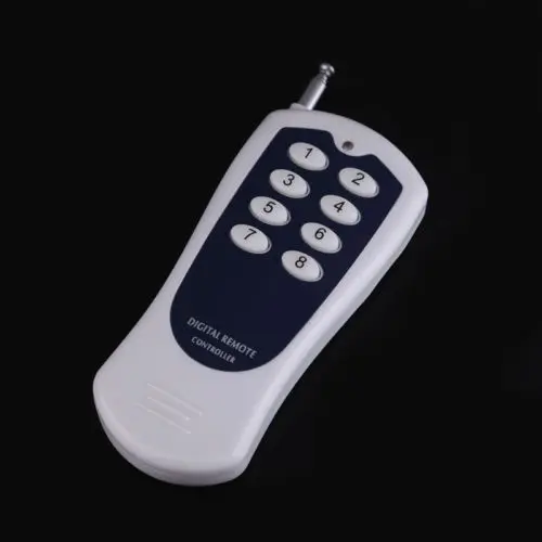 

12V 8 CH channel RF Wireless Remote Control Switch & Remote Control System receiver transmitter 315/433 8CH Relay NC NO COM