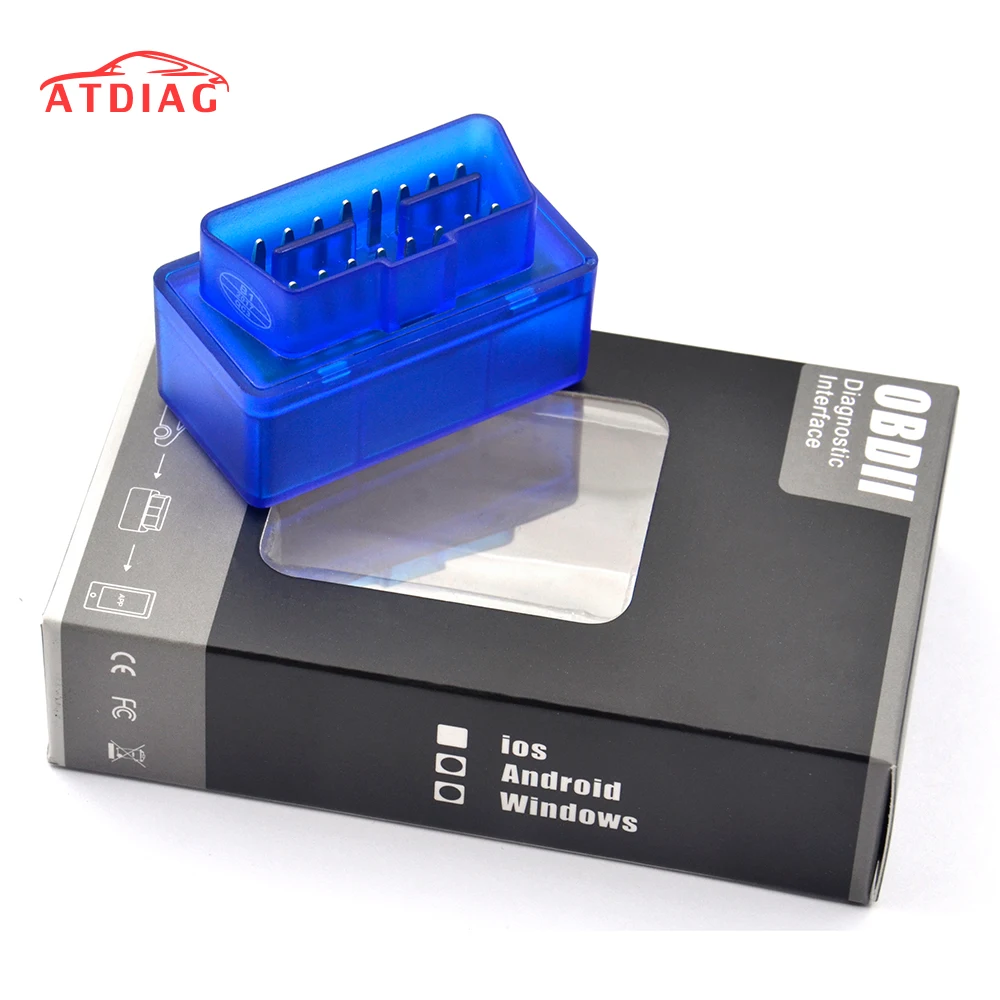 Автомобильный сканер реального ELM327 V 1 5 ELM 327 Bluetooth OBD2 v1.5 Android автомобильный