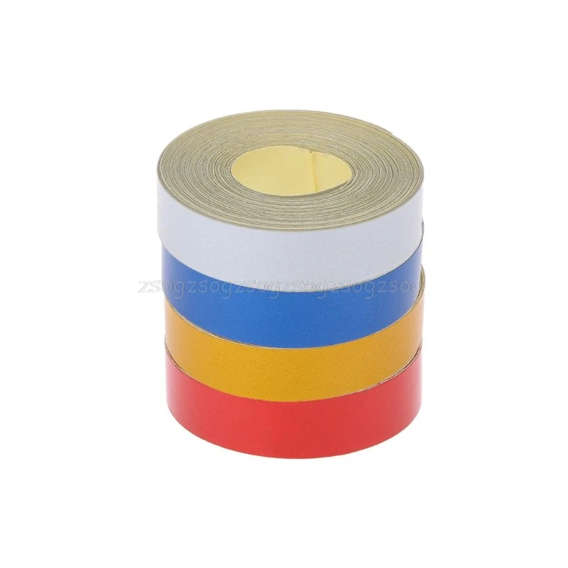 

5M Reflective Stickers Warning Stickers Waterproof Warning Tape Auto Car Motorcycle Reflective Material Reflective Roadway Safet