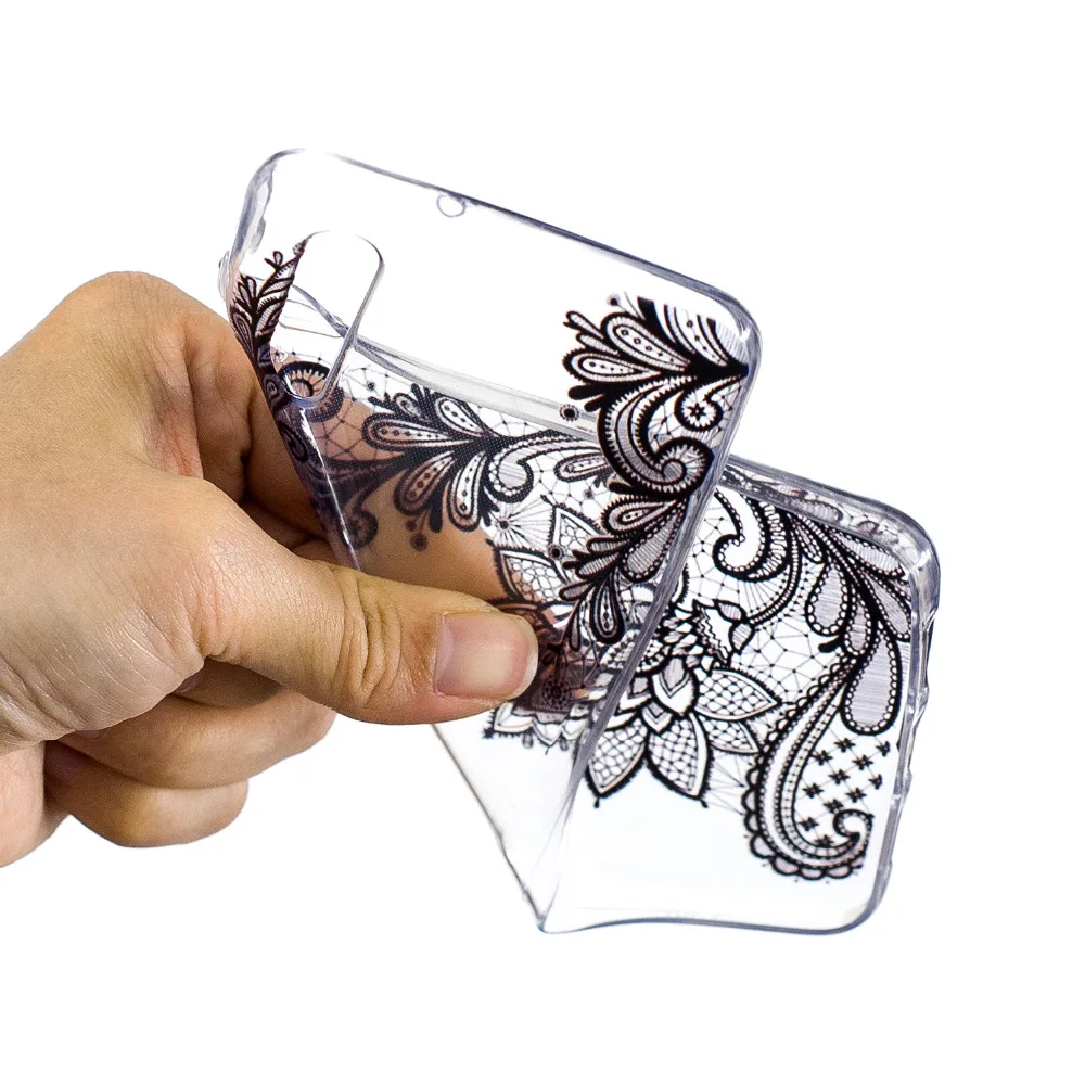 Panda Cute Patterned Slim Ultra Thin Clear Soft Silcione Case For Huawei P20 P20 Lite Nova 3E P20 Plus P Smart Phone Case Cover 6