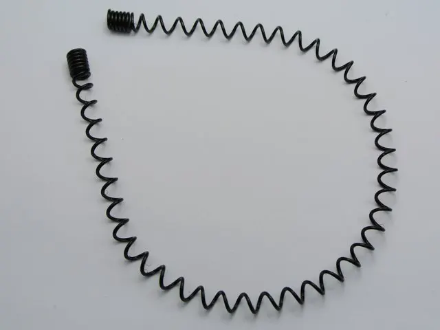 Silver Wire Spiral Robot Antenna Hairband