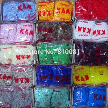 

60 Colors Glossy or Matte KAM Resin Snap Button Plastic Snaps button SIZE 16 T3 CAPS 10.7mm , 10000 sets , 1000 sets/color