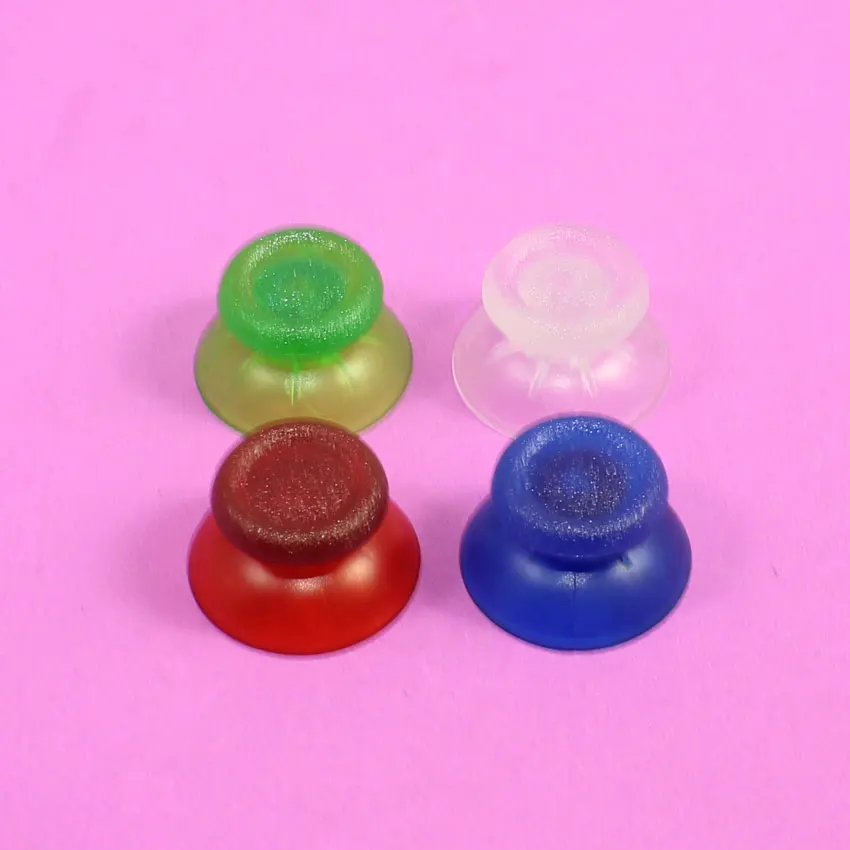 

YuXi 2pcs Clear Thumbstick Cap Joystick Cap Replacement for Playstation 4 PS4 Controller Dualshock 4 Gamepad