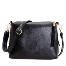 Chaude 2016 En Cuir Femmes Gland Embrayage Sac Sacs À Main de Haute Qualité Épaule sac Femmes Messenger Sac Femelle mini Petit Sac Sac à Main