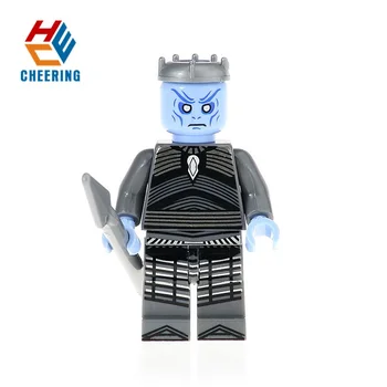 20Pcs KF442 Game of Thrones Knight King Jaime Lannister Barristan Selmy Ice and Fire Building Blocks Figures For Children Toys 