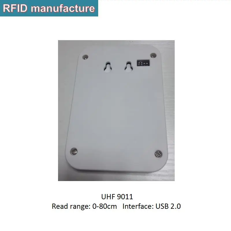 Длинный диапазон считывания 120*85*20 мм usb Настольный UHF RFID считыватель пассивный epc
