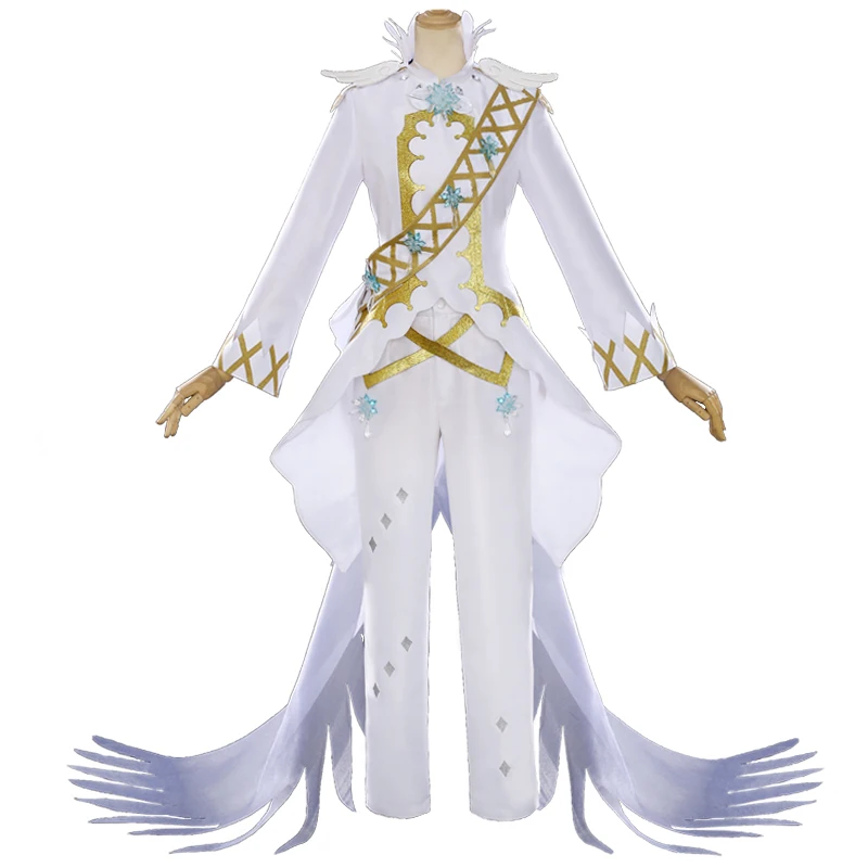 Аниме! Cardcaptor Sakura LI SYAORAN Ice Snow op Королевское Платье белый Великолепная униформа
