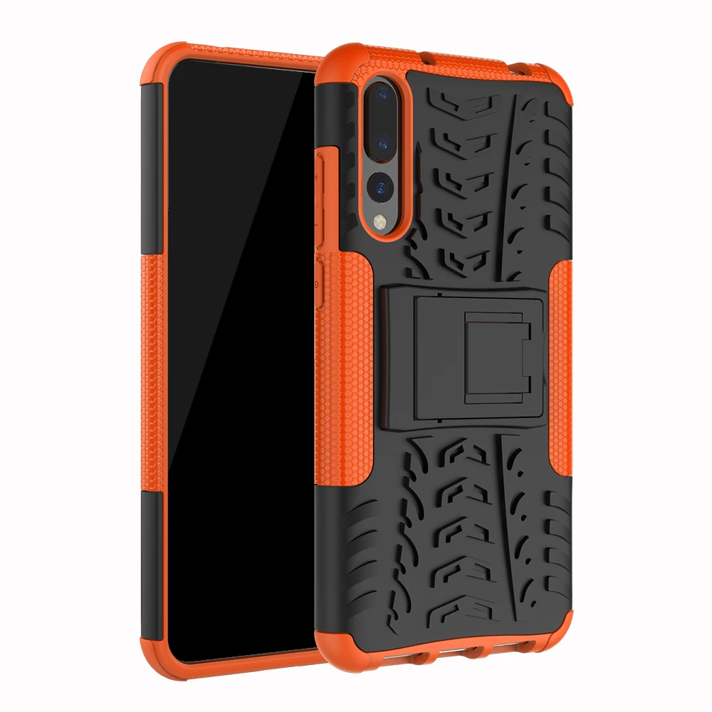 2 in 1 Hybrid Kickstand Dazzle Rugged Rubber Armor Hard Shockproof Case Covers For Huawei P20 Pro | Мобильные телефоны и
