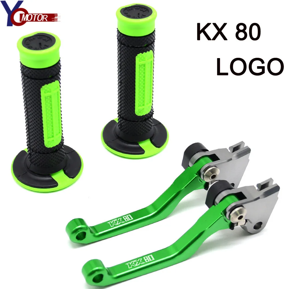 Для KAWASAKI KX80 KX 80 2000 2016 2015 2014 2013 2012 мотоцикл 22 мм ручка регулируемый тормозной рычаг