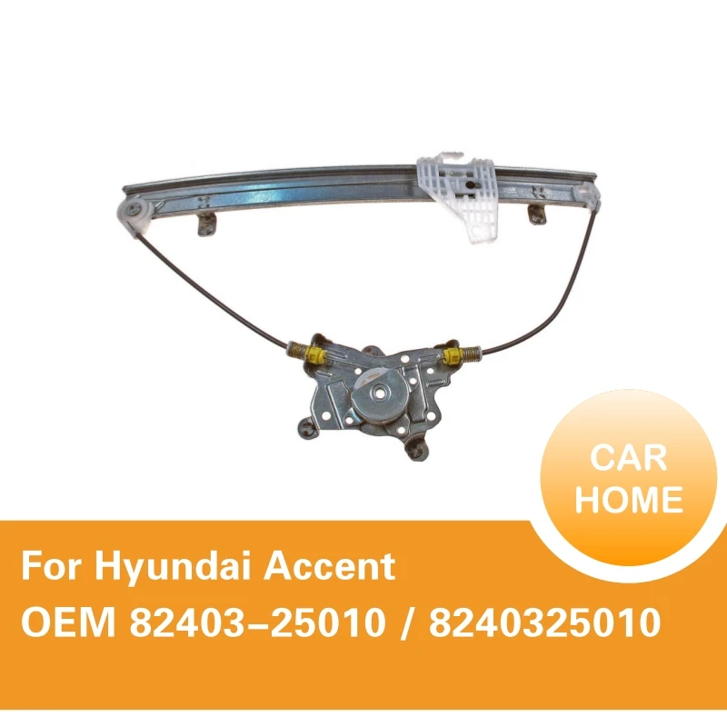 Power Window Regulator For 2000-2005 Hyundai Accent Rear Passenger Side