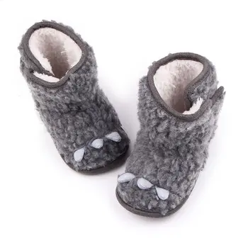 

Warm Newborn Boots Unisex Baby Boy Girls Infant Cute Crib Warm Shoes Booties